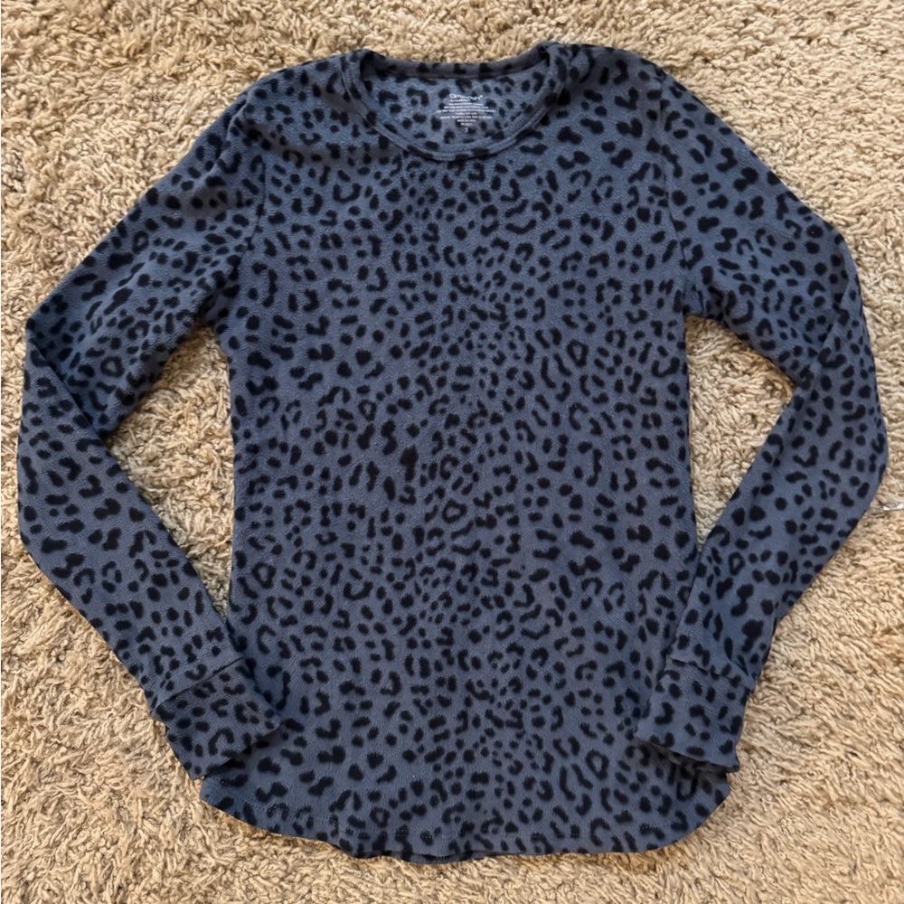 Climate Right by Cuddl Duds Leopard Print Fleece
